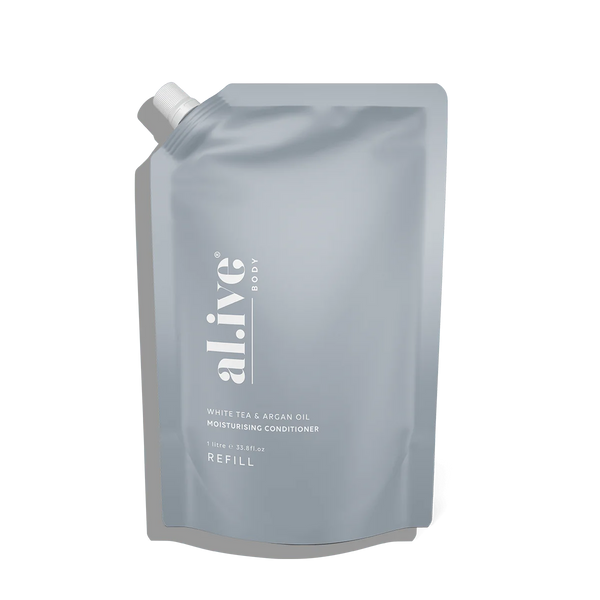 Al.ive Moisturising Conditioner Refill - White Tea & Argan Oil