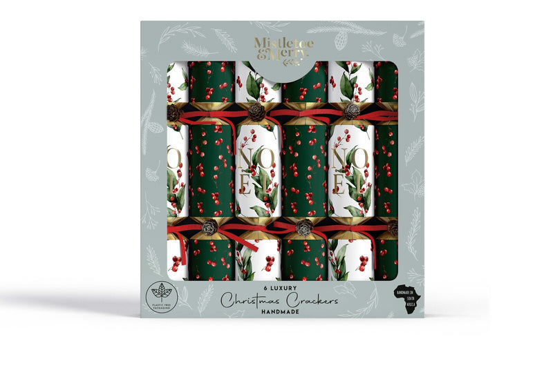 Mistletoe & Merry Christmas Crackers