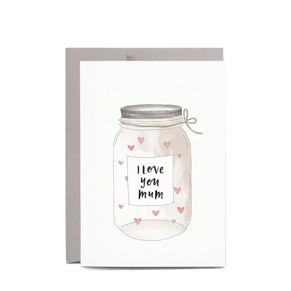 Mother's Day Jar Full of Love Greeting Card