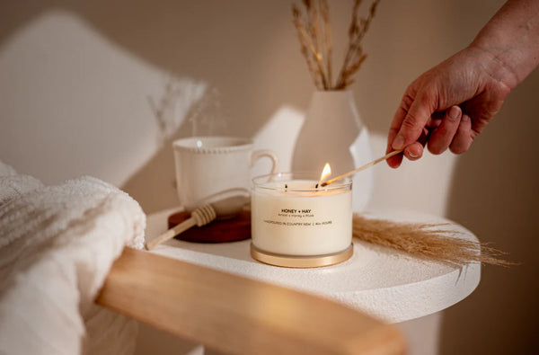 Meeraboo Gold Lid Soy Large Candle