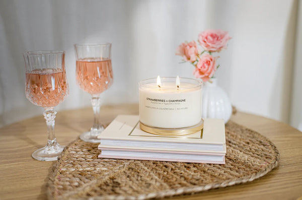 Meeraboo Gold Lid Soy Large Candle