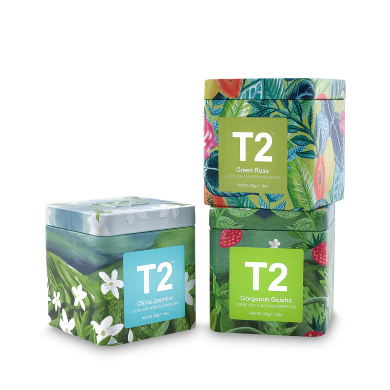 T2 Leafy Greens Loose Leaf Gift Pack