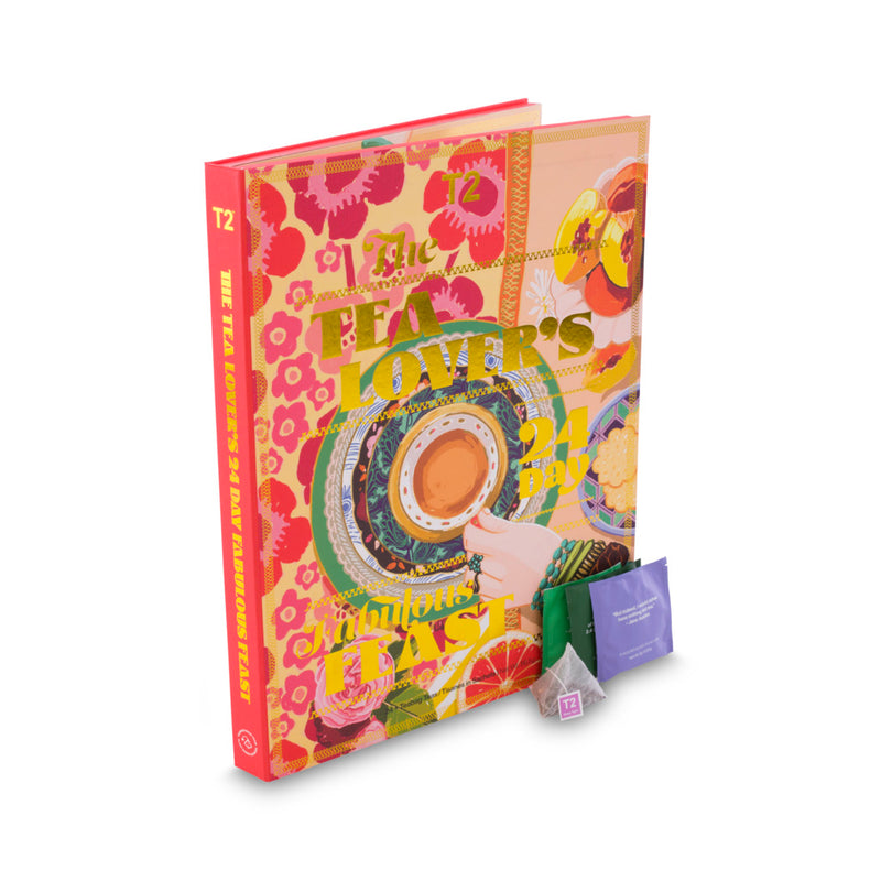 T2 The Tea Lover's 24 Day Fabulous Feast Tea Bag Advent Calendar
