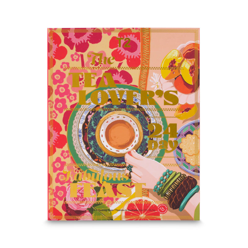T2 The Tea Lover's 24 Day Fabulous Feast Tea Bag Advent Calendar
