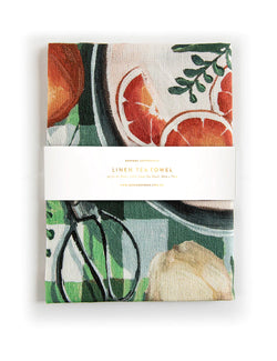 Oranges Tea Towel