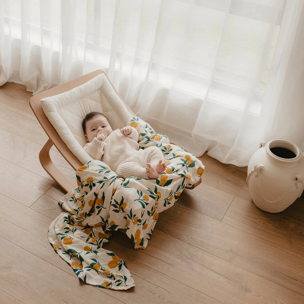 Lemons Organic Muslin Wrap Swaddle