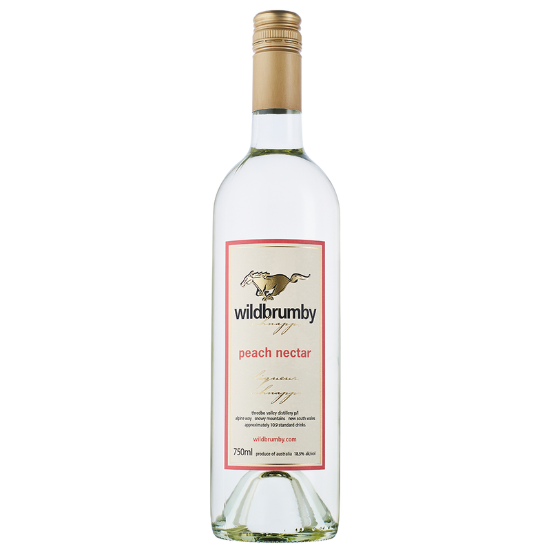 Wildbrumby Peach Nectar Schnapps 750mL 18.5% alc.