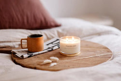 Meeraboo Gold Lid Soy Candle 40+ hour burn