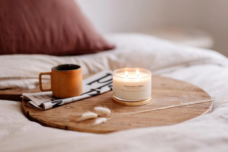 Meeraboo Gold Lid Soy Candle 40+ hour burn