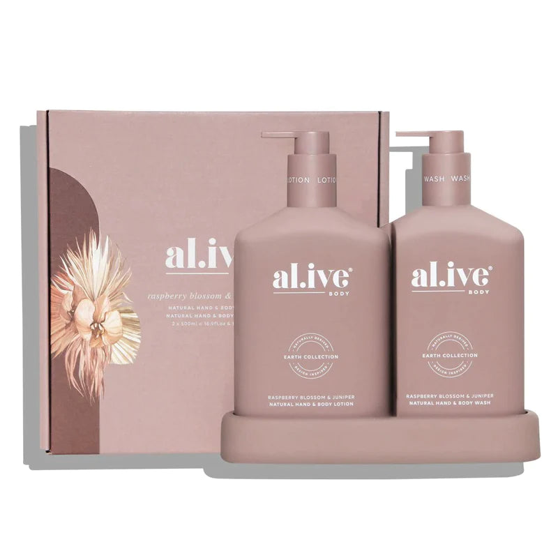 Al.ive Wash & Lotion Duo + Tray