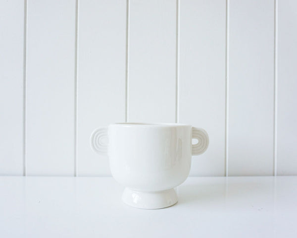 Pot Planter - Cup - White