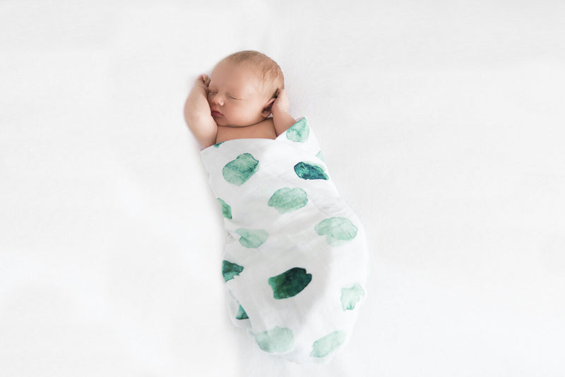 Sea Mist Organic Muslin Wrap