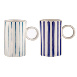 Carnival Stripe Mug - Set of 2