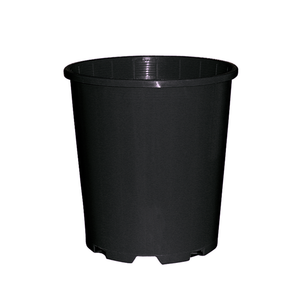 135mm Grow pot BLACK Plastic Pots