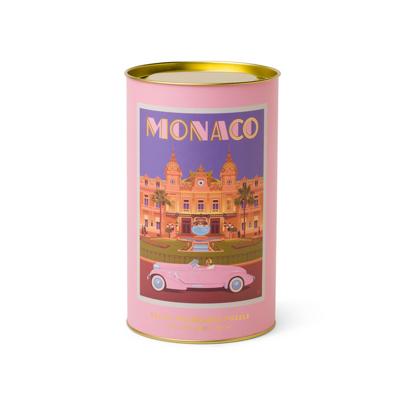 500 Piece Puzzle French Riviera Monaco