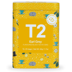 T2 Earl Grey Teabag Icon Tin