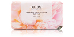 Salus Chamomile & Rose Geranium Clay Soap