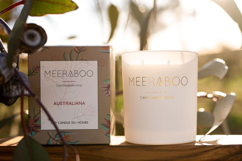 Meeraboo Australiana Boxed Soy Candle
