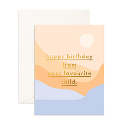 Favourite Child Dunes Greeting Card