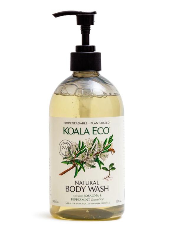 Koala Rosalina and Peppermint Natural Body Wash