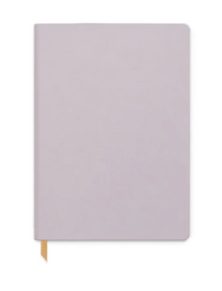 Designworks Ink Vegan Leather Notebook - Large, Dusty Lilac