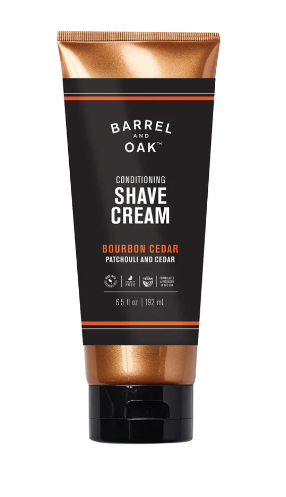 Bourbon Cedar Conditioning Shave Cream - 6.5 fl oz/192ml