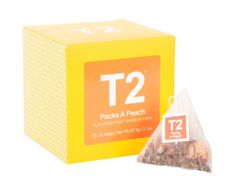 T2 Packs a Peach Tea - 25 Teabags