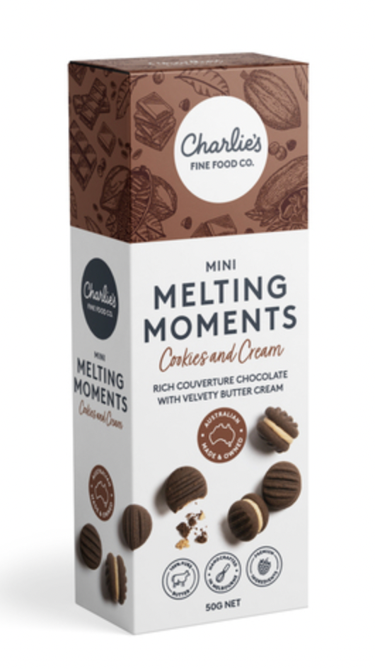 Charlie's Mini Melting Moments - 50g