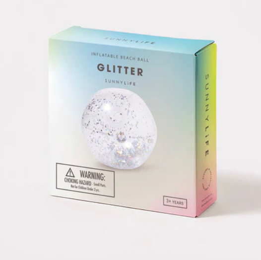 Sunnylife Inflatable Beach Ball - Glitter