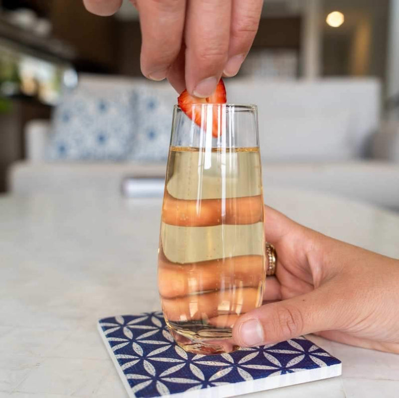 Stemless Champagne Glass
