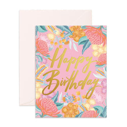 Birthday Wildflower Greeting Card