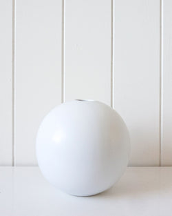 Sphere Vase White - Large