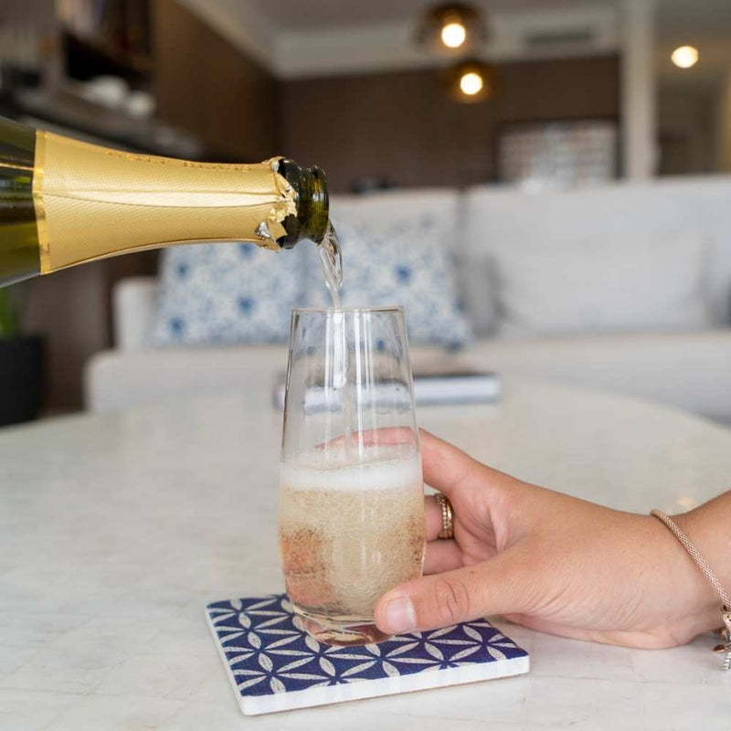 Stemless 230ml Champagne Glass - Set of 6