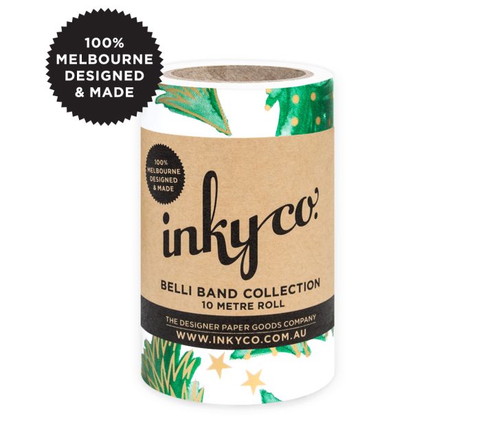 Fir Tree Forest Belly Band Wrapping