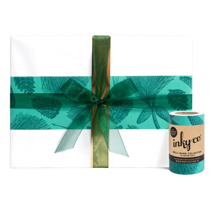 Mighty Pine Green Forest Belly Band Wrapping