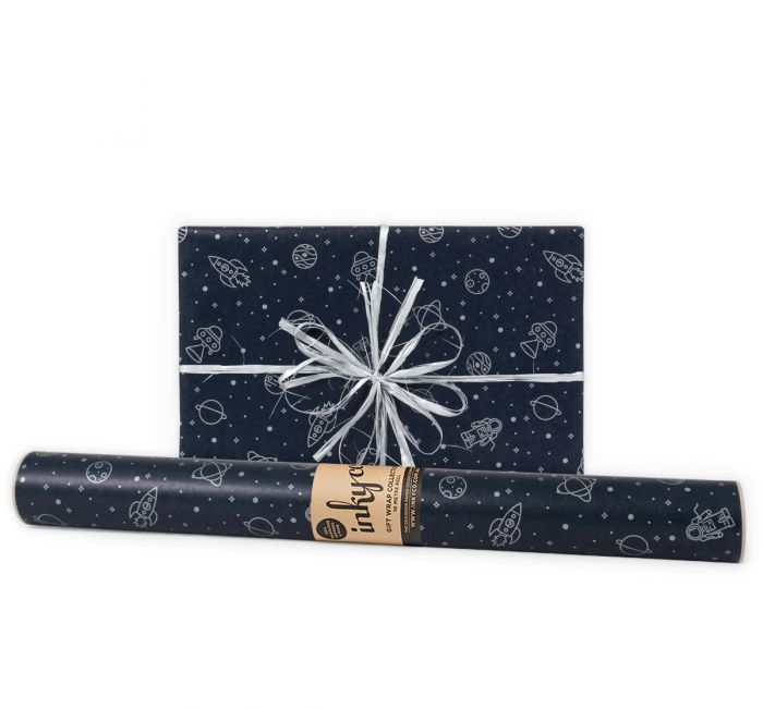 Space Race Wrapping paper