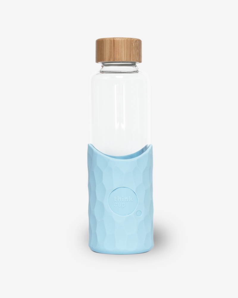 Reusable Premium Glass Drink Bottle - Mist