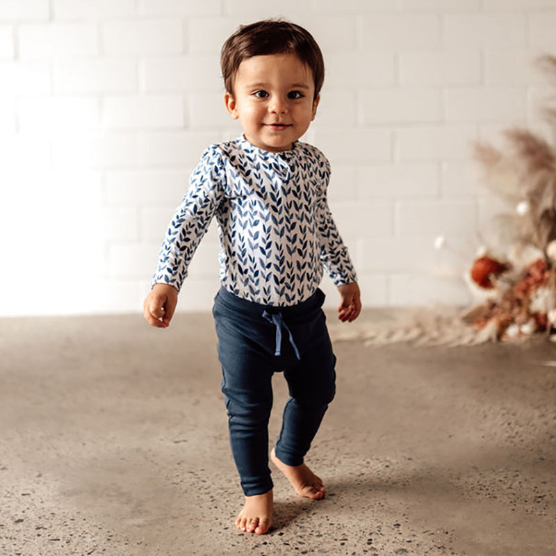 Organic Navy Pants